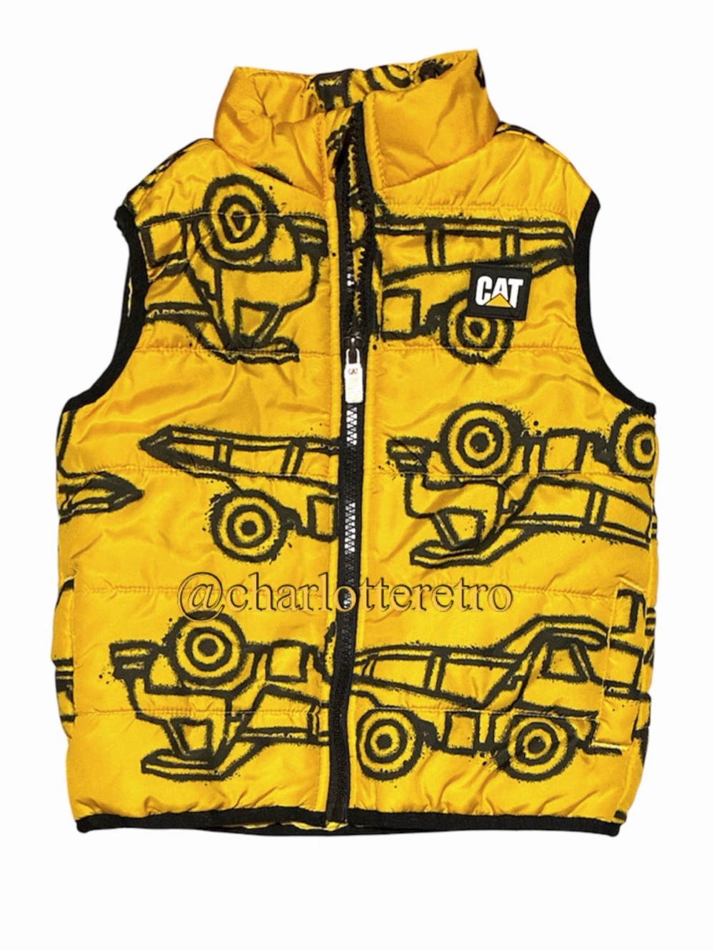 Caterpillar AOP Truck Puffer Vest